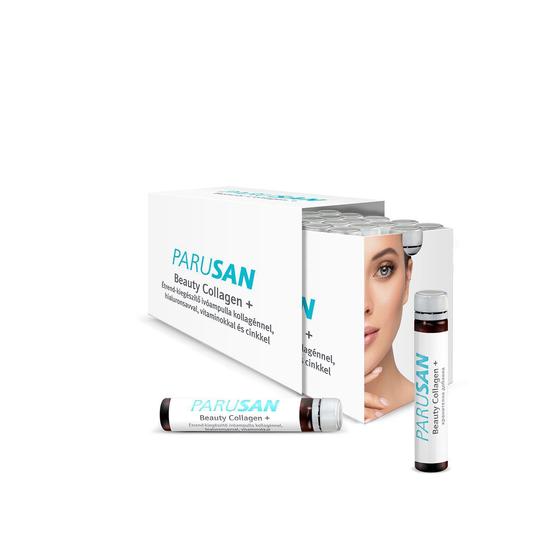 Parusan Beauty Collagen+ ivóampulla kollagénnel,hialuronsavval, vitaminokkal 28x