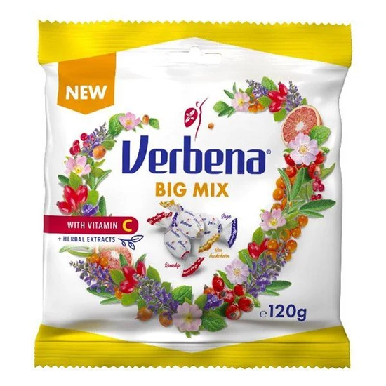 Verbena Big Mix cukorka 120g
