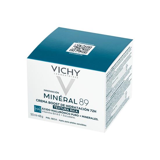 Vichy Mineral89 72H hidratáló arckrém rich 50ml