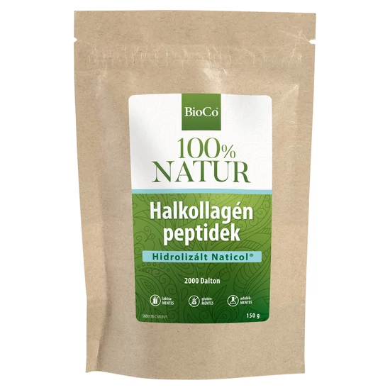 BioCo 100% NATUR Halkollagén peptidek Naticol tasakos por 150 g