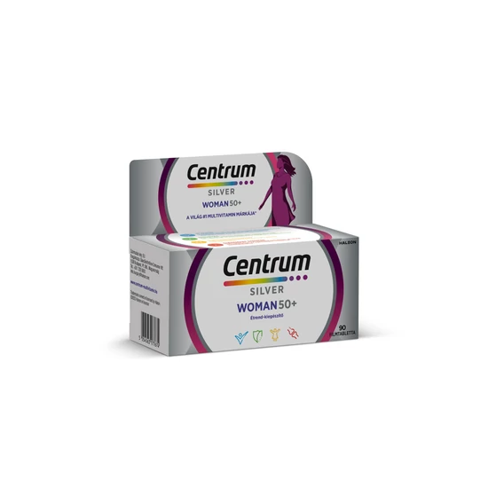 Centrum® Nő Silver 50+ multivitamin 90x