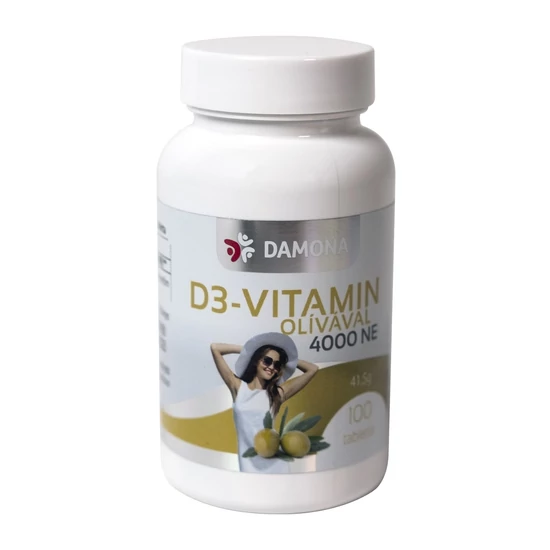Damona D3 vitamin 4000NE olívával tabletta 100x