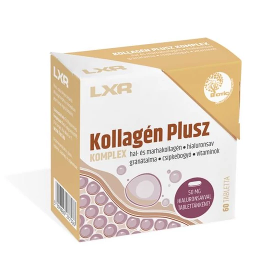LXR Kollagén Plusz Komplex tabletta 60x