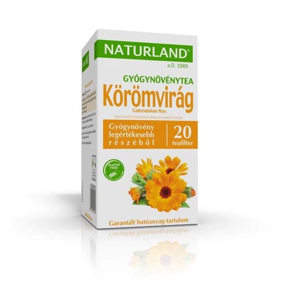 Naturland Körömvirág gyógynövénytea 20×0,8 g