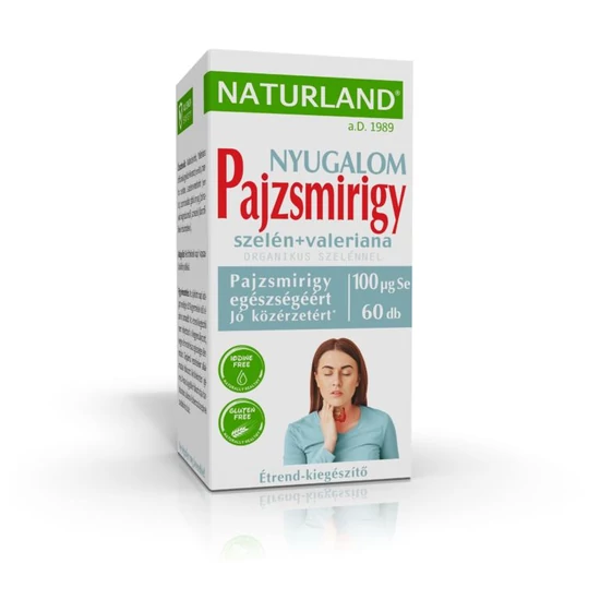 Naturland Pajzsmirigy Nyugalom kapszula 60x