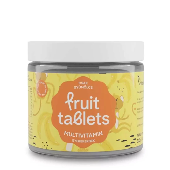 Akciós Vitaking Fruit Tablets Multivitamin Gyerekeknek 130x