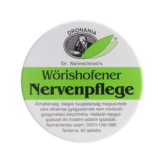 Wörishofener Nervenpflege Nyugtató Tabletta 60x