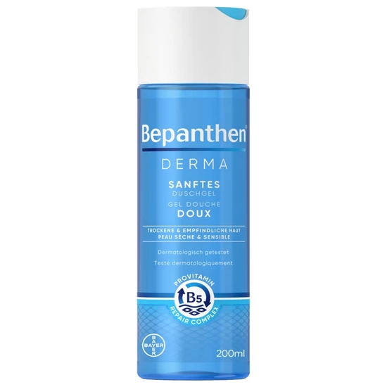 Bepanthen Derma bőrkímélő tusfürdő gél 200ml