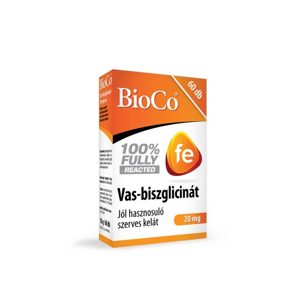 BioCo Vas-biszglicinát 20 mg tabletta 60x