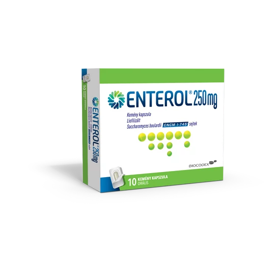 Enterol 250 mg kemény kapszula 10X