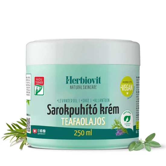 Herbiovit Sarokpuhitó Krém Teafaolajjal 250ml