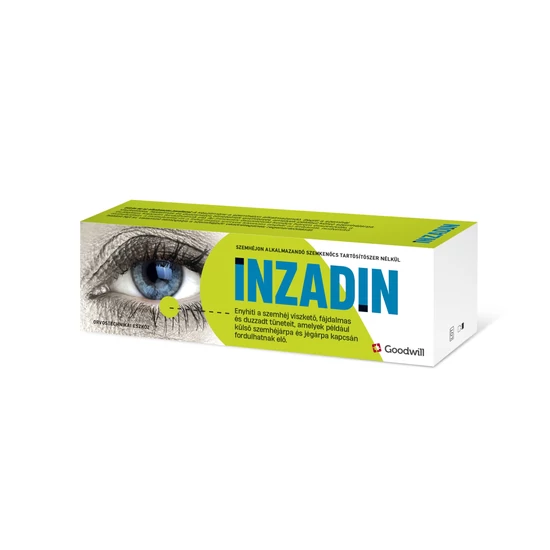 Inzadin szemhéjon alkalmazandó szemkenőcs 15g