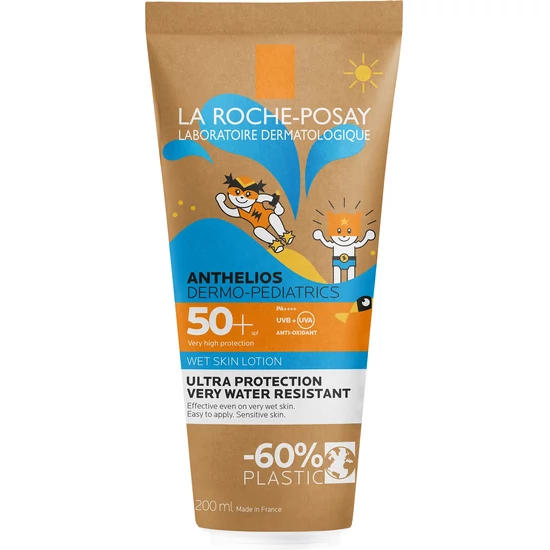 La Roche-Posay Anthelios Wet Skin Gyerek Naptej SPF50+ 200ml