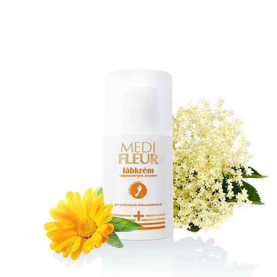 MEDIFLEUR lábkrém cukorbetegek részére 50ml