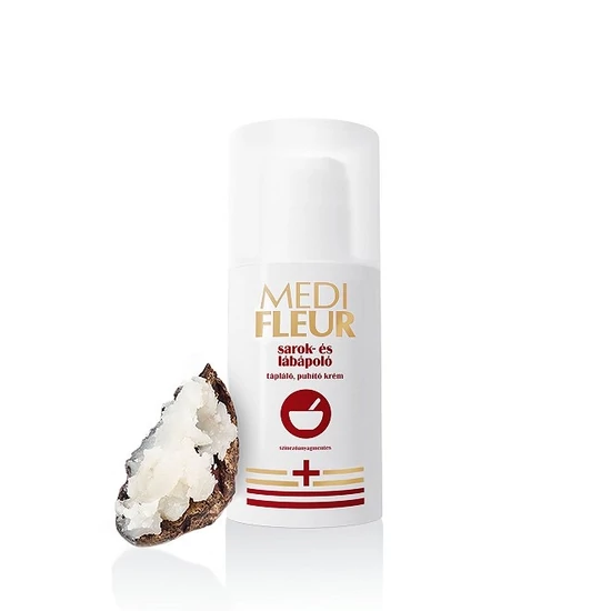 MEDIFLEUR sarok- és lábápoló tápláló, puhító krém 100ml