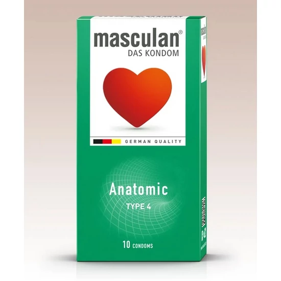 Masculan -4- Anatomic óvszer 10x