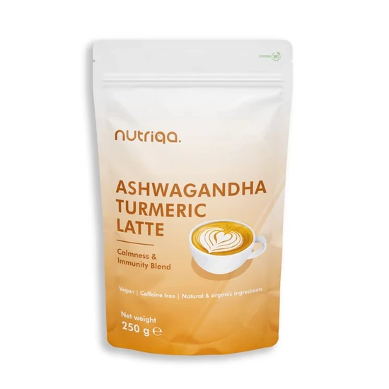 Nutriqa Bio Ashwagandha-Kurkuma Latte 250g