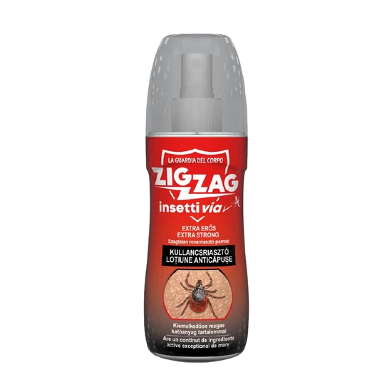 Zig Zag kullancsriasztó permet 100ml piros