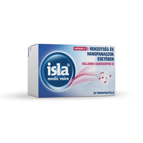 Isla-Med Voice cseresznye pasztilla 20X