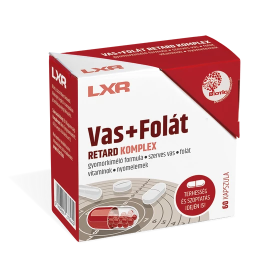 LXR Vas Plusz Retard Komplex kapszula 60x