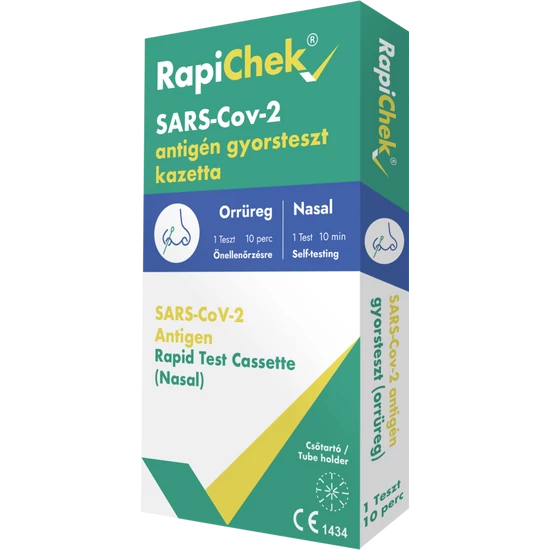 Akciós Rapichek SARS-Cov-2 antigén covid gyorsteszt kazetta 1x