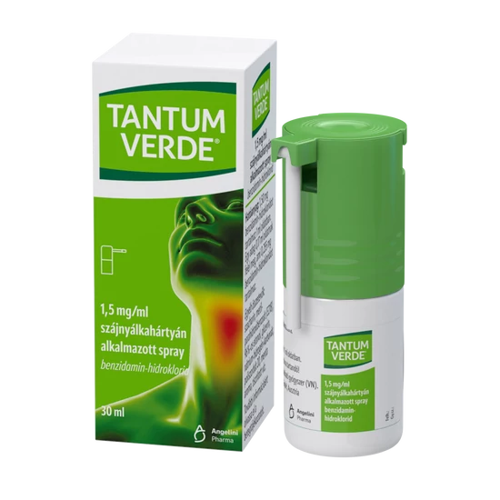 Tantum Verde 1,5 mg/ml szájnyálkahártyán alkalmazott spray 30ml