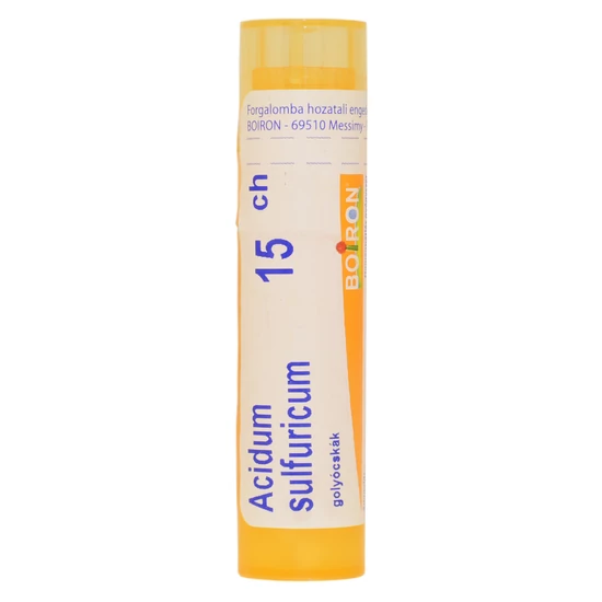 Acidum Sulfuricum  Golyócskák 15CH 4g