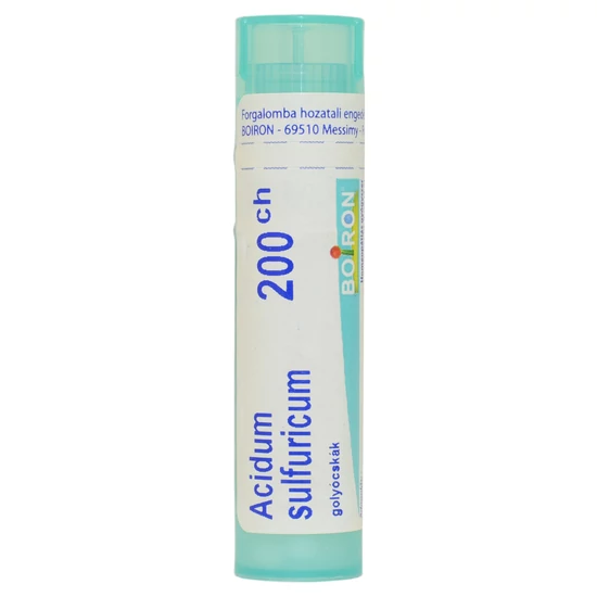 Acidum Sulfuricum  Golyócskák 200CH 4g