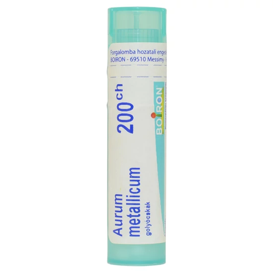 Aurum Metallicum Golyócskák 200CH 4g