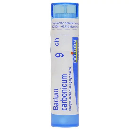 Barium Carbonicum Golyócskák 9CH(Baryta Carbonica)          4g