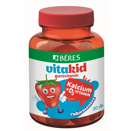 Béres Vitakid Kalcium+D3 gumivitamin 30x
