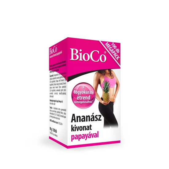 BioCo Ananász kivonat papayával MEGAPACK 100x
