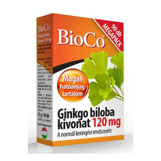 BioCo Ginkgo Kivonat 120mg tabletta 90x
