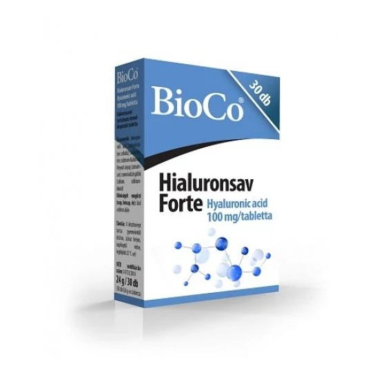 BioCo Hyaluronsav Forte tabletta 30x