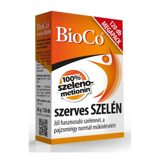 BioCo Szerves Szelén tabletta 120x