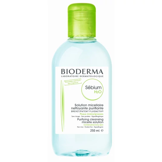 Bioderma Sébium H2O arc-és sminklemosó 250ml