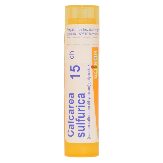 Calcarea Sulfurica Golyócskák 15CH 4g