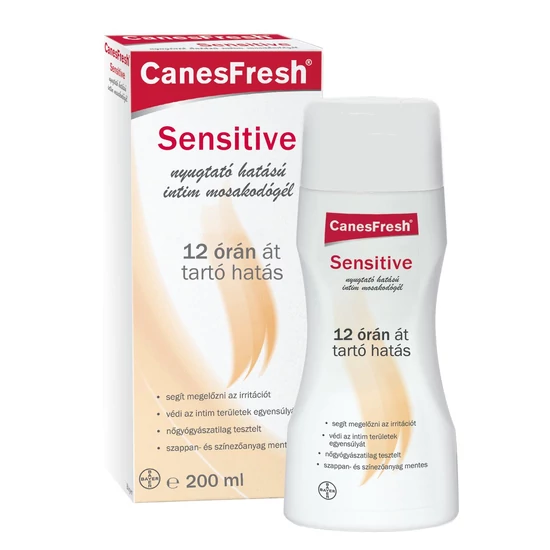 CanesFresh intim mosakodó gél sensitive 200ml