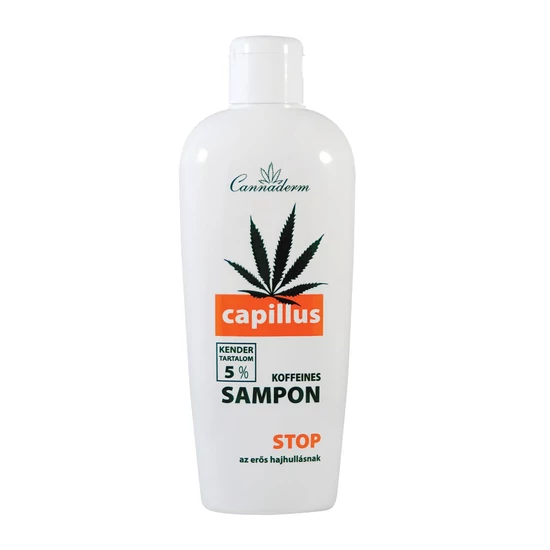 Cannaderm Capillus sampon koffeinnel HAJHULLÁS ELLEN  150ml