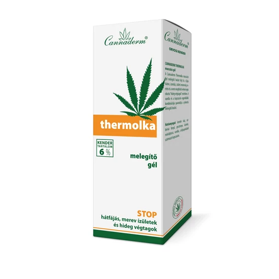 Cannaderm Thermolka melegítő gél 200ml