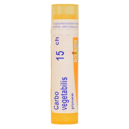 Carbo Vegetabilis Golyócskák 15CH 4g