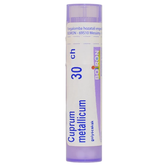 Cuprum Metallicum Golyócskák 30CH 4g