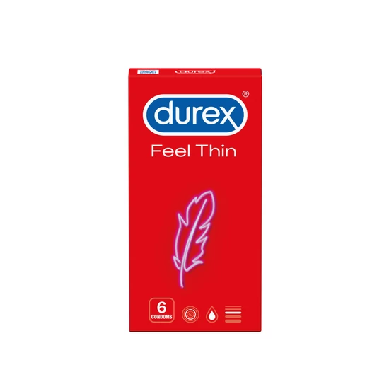 Durex óvszer feel thin 6x