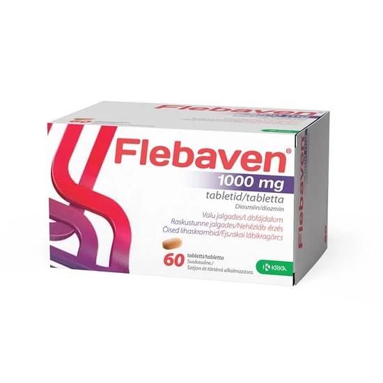 Flebaven 1000mg tabletta 60x