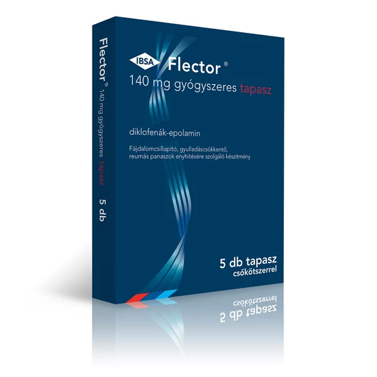 Flector 140mg gyógyszeres tapasz 5x