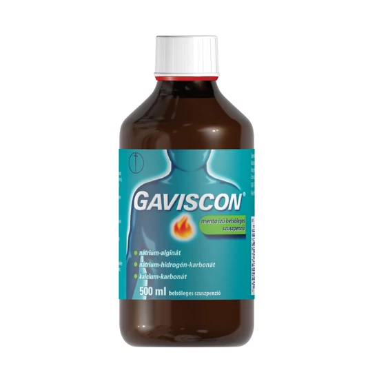 Gaviscon Menta Ízű belsőleges szuszpenzió 500ml