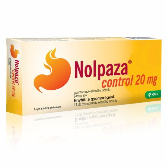 Nolpaza control 20 mg gyomornedv-ellenálló tabletta 14x