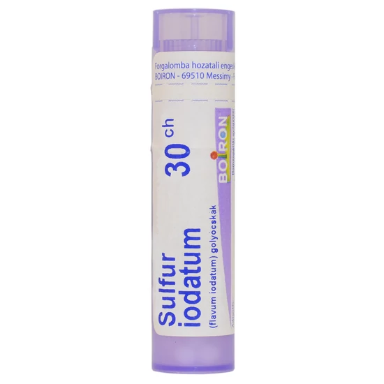 Sulfur Iodatum Golyócskák 30CH 4g