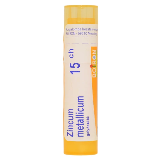 Zincum Metallicum Golyócskák 15CH 4g