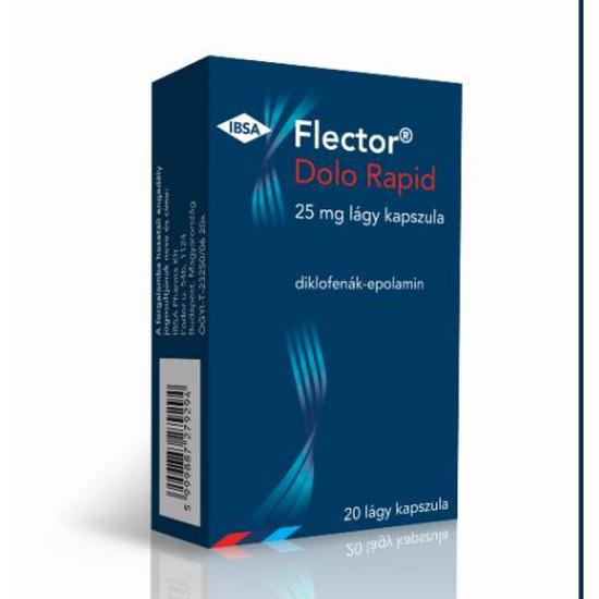 Flector Dolo Rapid 25mg lágy kapszula 20x